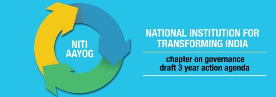 Gist of NITI AAYOG – Draft 3 year ACTION AGENDA- Chapter on Governance